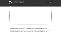 Desktop Screenshot of crosbyvolmer.com